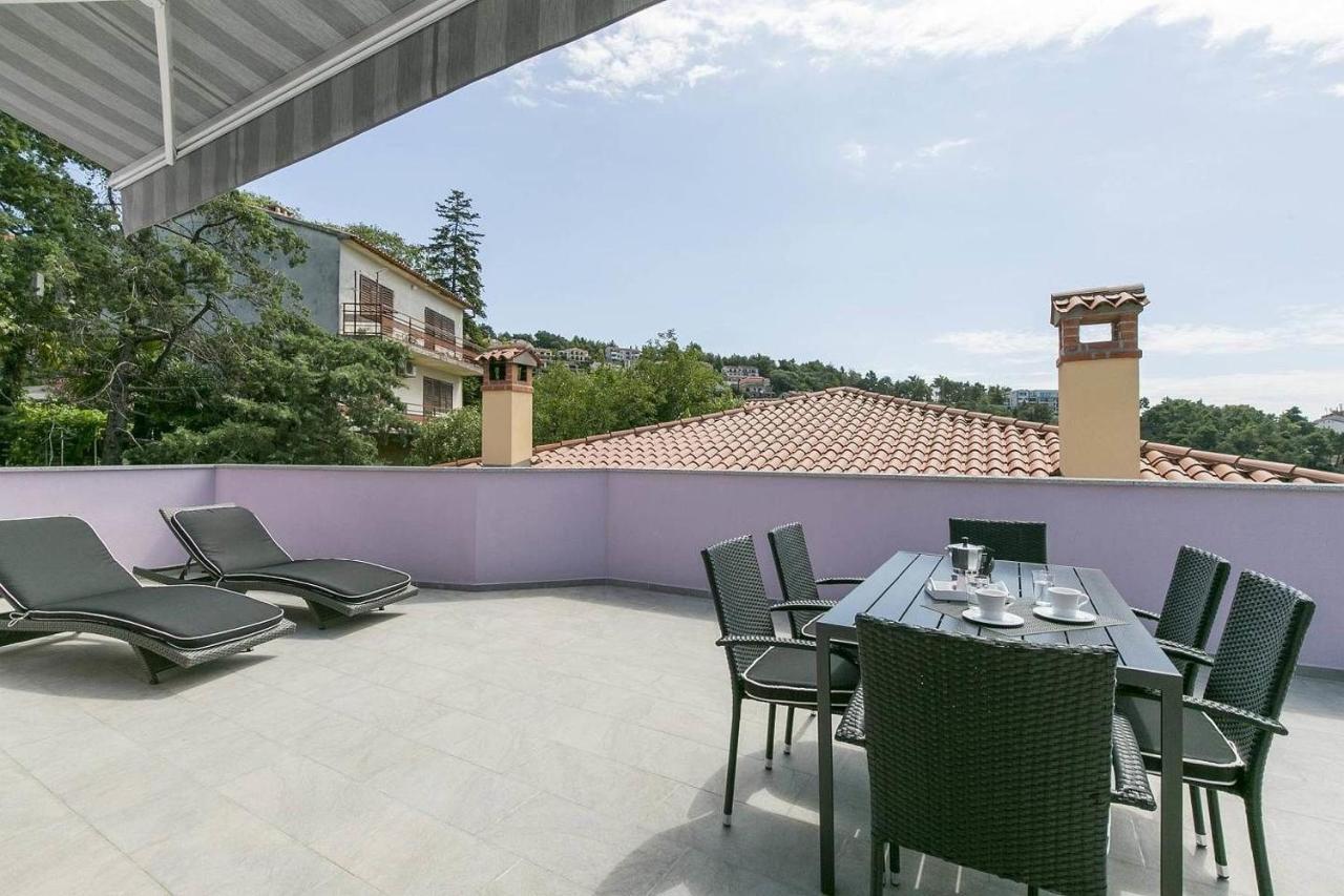 Apartmani Astrid Rabac Exterior foto
